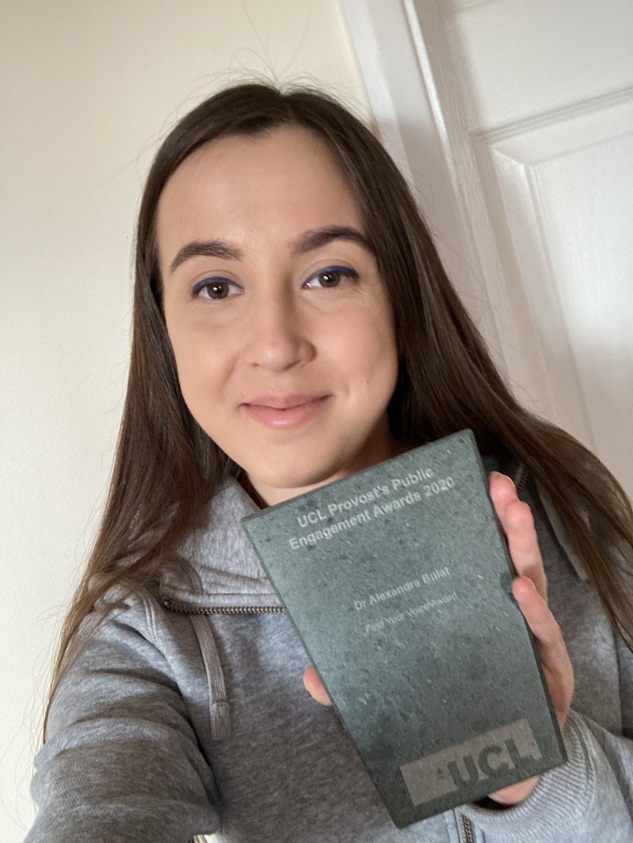 UCL Engagement Team (@uclengage) on Twitter photo We LOVE seeing our @UCL #UCLEngageAwards with their deserving winners 🥰👏🥳 (especially as we couldn't present them to them in person this year!) <a href="/himonides/">Evangelos Himonides</a> <a href="/ShoutatCancerUK/">Shout at Cancer</a> @alexandrabulat <a href="/harlesdengarden/">Harlesden Town Garden</a> We LOVE seeing our @UCL #UCLEngageAwards with their deserving winners 🥰👏🥳 (especially as we couldn't present them to them in person this year!) <a href="/himonides/">Evangelos Himonides</a> <a href="/ShoutatCancerUK/">Shout at Cancer</a> @alexandrabulat <a href="/harlesdengarden/">Harlesden Town Garden</a>