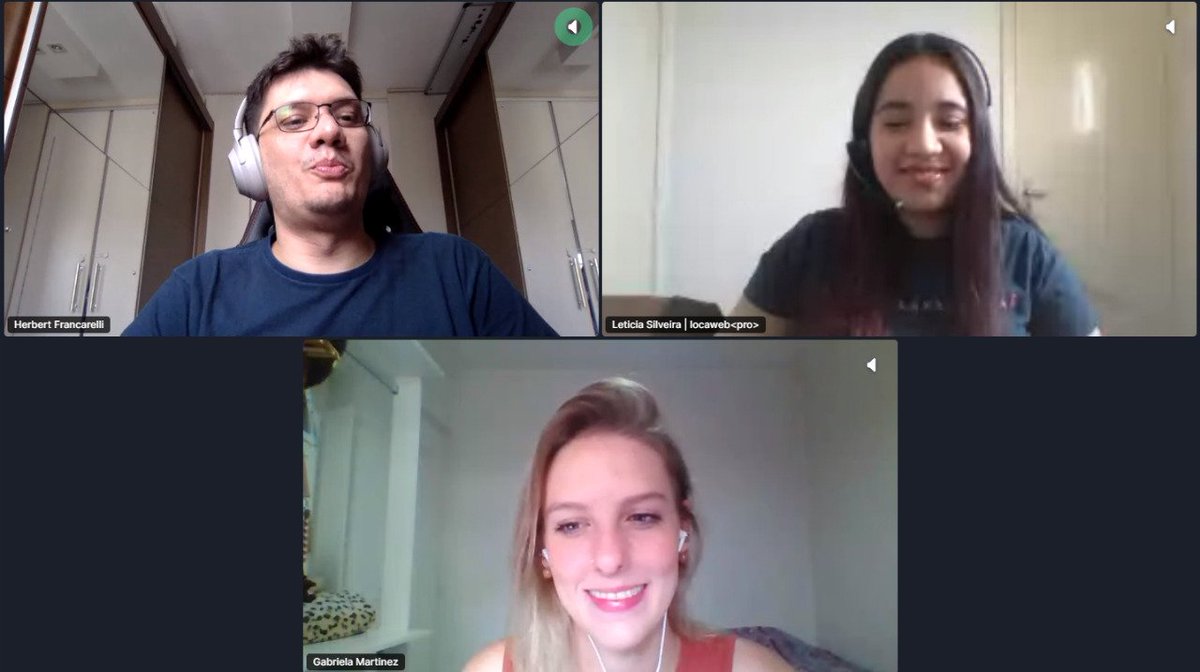 locaweb's tweet photo. // "A carreira de cada funcionário pertence a ele e não à empresa." - Pela Locaweber Gabriela Martinez no #TDConline -> https://t.co/jnIt0c66pr
#LocawebNoTDC #TheDevConf #LocawebPRO https://t.co/UliXKiFjak