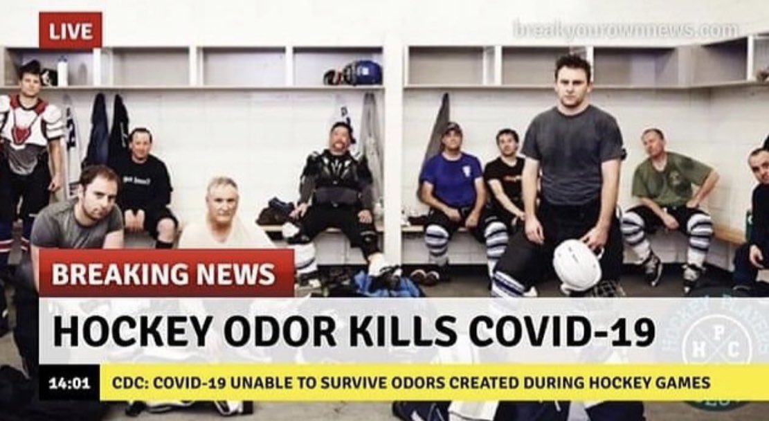morning_skate's tweet photo. More hockey and less COVID would be a beautiful world 😂 (📸: hockeysaucekit) https://t.co/7NJL0CQT37