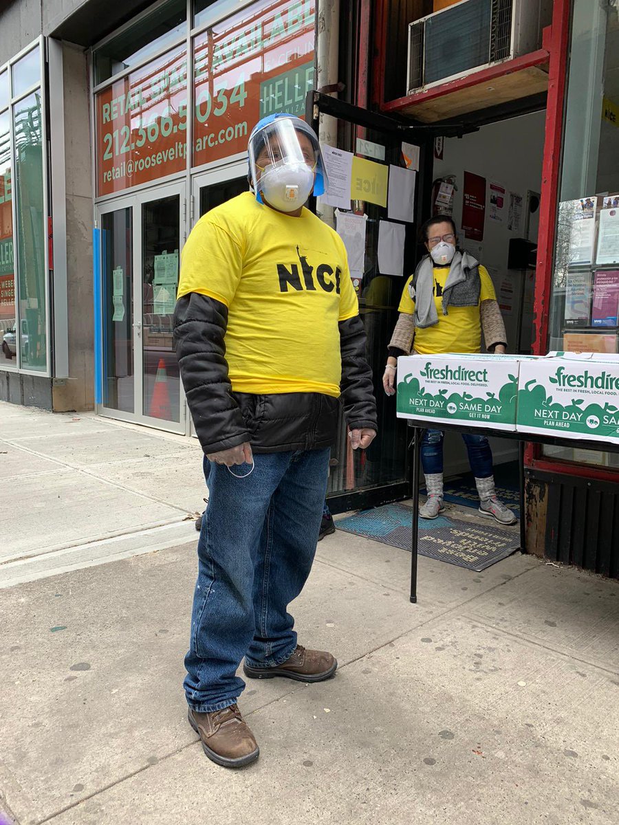 NICE4Workers's tweet photo. #HurricaneSandy hit NYC on this day in 2012. Much like now during #COVID19, #DayLaborers were among the first on the scene to help NYC rebuild & recover. We honor our members, who like Jesus, selflessly volunteered and risk their lives both after Sandy & now #EssentialButExcluded https://t.co/viMf5mavzJ