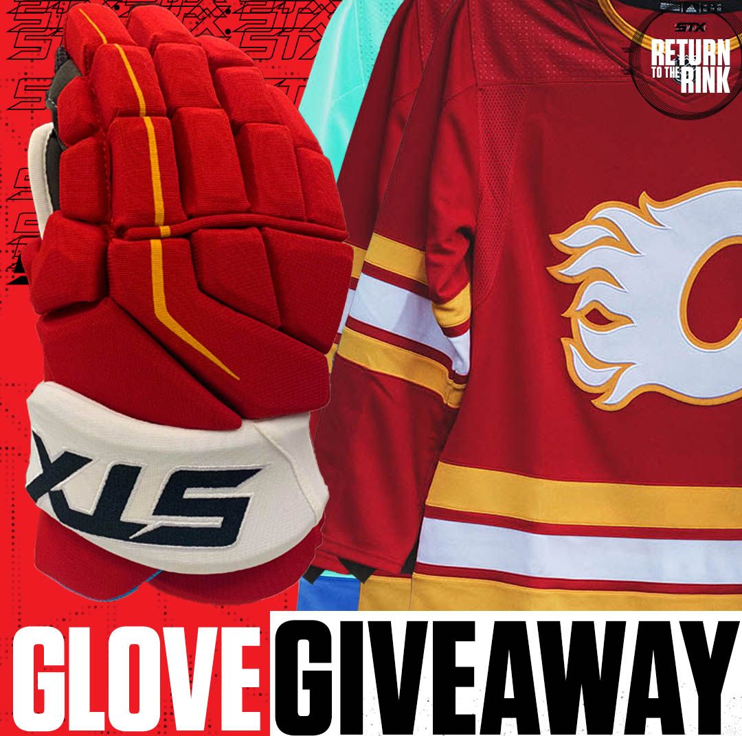 🚨CALGARY FLAMES GLOVE GIVEAWAY🚨⠀
Get a chance to win a pair of Calgary Flames RETRO RX3 gloves!⠀
The rules (MUST do all three)⠀
1. Like and RT the post⠀⠀
2. FOLLOW our page⠀
One winner will be chosen on 11/5/2020 at 5PM EST from either Facebook, Insta, or Twitter!⠀