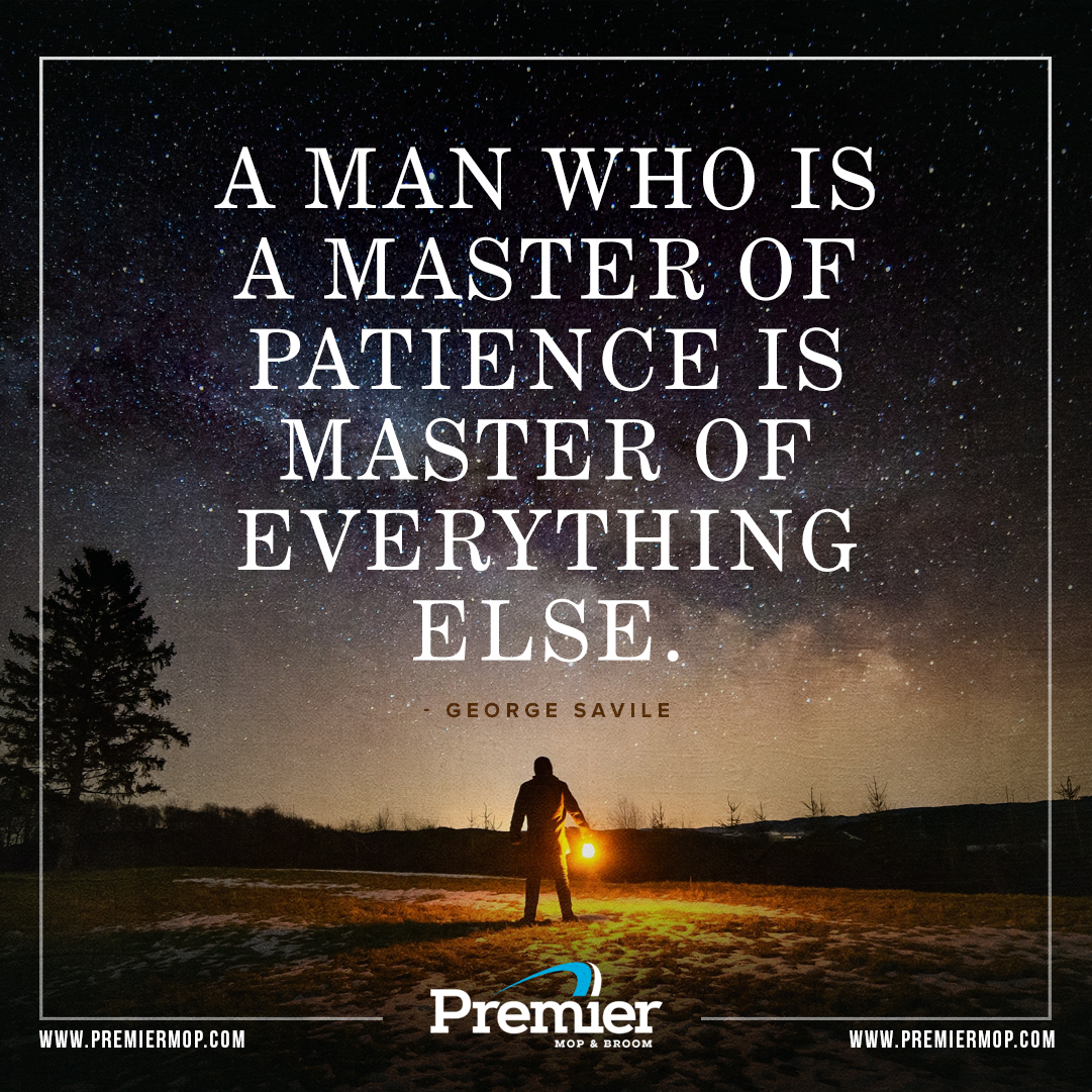 PremierMopBroom's tweet photo. “A man who masters patience masters everything else.” – George Savile #ThursdayThoughts #ThursdayMotivation #WholesaleMicrofiber #Covid19 #PrivateLabel #WetMops #Brooms #DustMops #MopHandles #BroomHandles #CarpetBonnets #PrisonMops @PremierMopBroom https://t.co/dxkk7hAyKy https://t.co/jBNp3Mxhn7