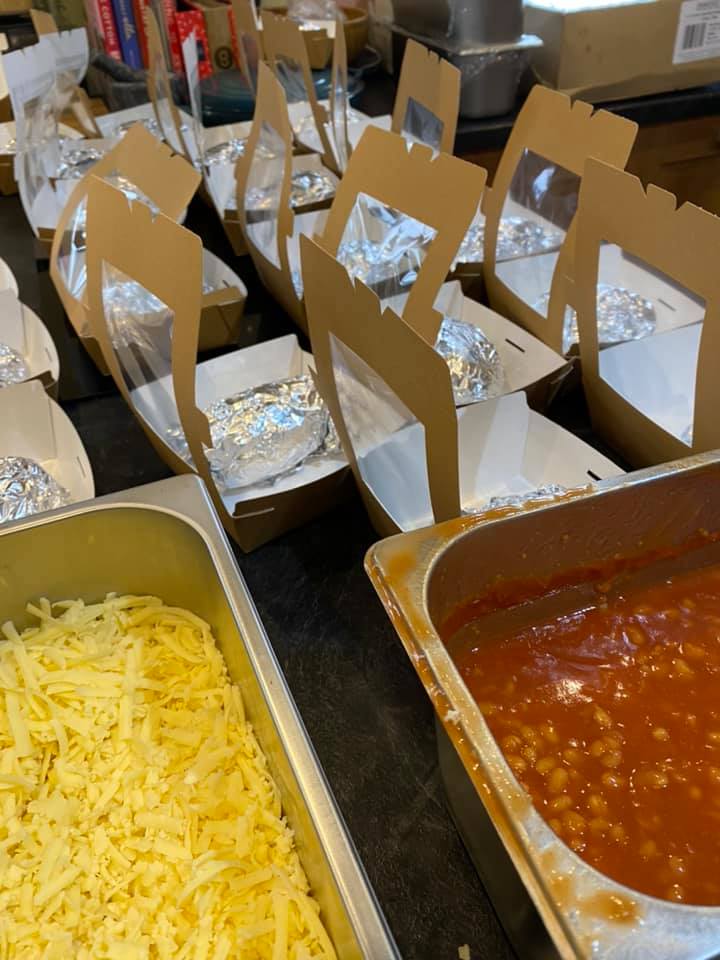 Following <a href="/MarcusRashford/">MR14</a> MBE's lead, today we’ve teamed up with Gingers Fairfield to help the Fairfield residents association provide a free lunch for children during half term. Collect your Jacket potatoes from the top shops now