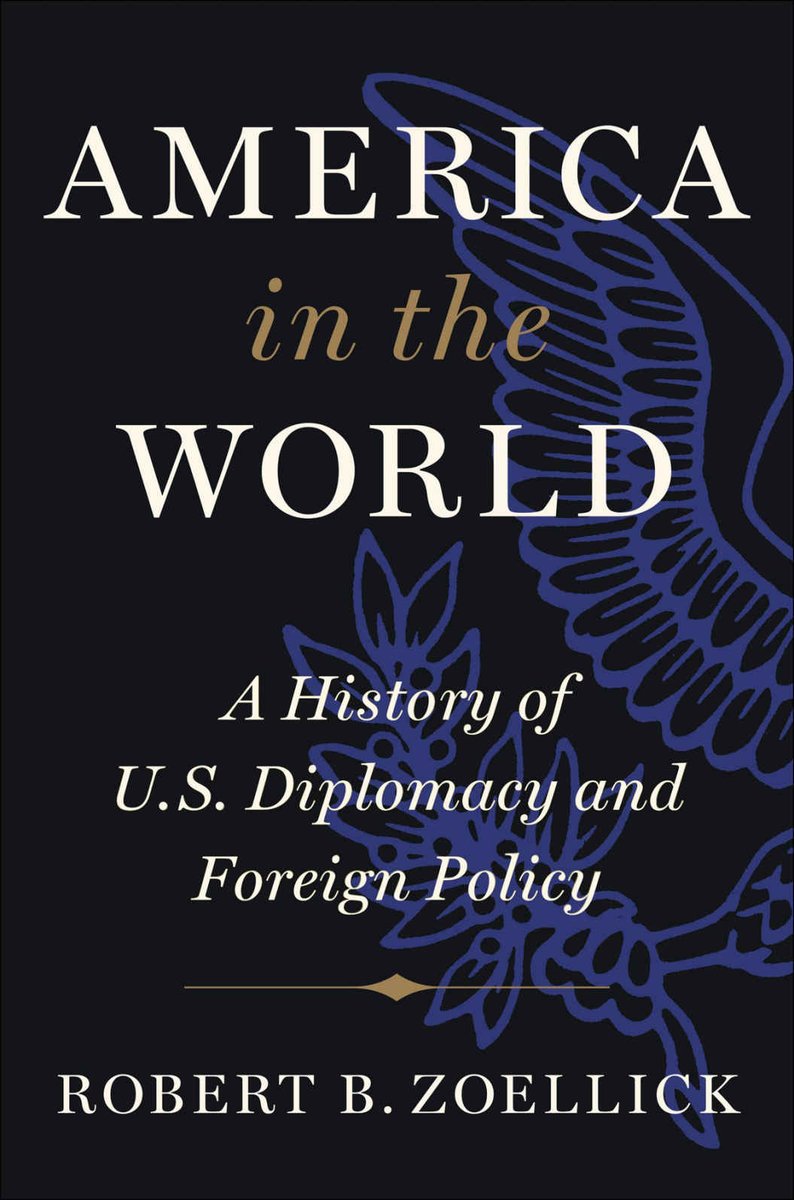 Both a sweeping work of history and an insightful guide to US diplomacy past &amp; present, AMERICA in the WORLD (<a href="/twelvebooks/">Twelve Books</a>) offers a history of American diplomacy since 1776 from a leading foreign policy practitioner. Tune in as @authorzoellick joins us👇

newbooksnetwork.com/robert-zoellic…