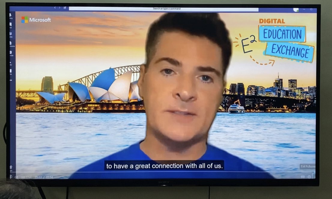 gurpreetsandh21's tweet photo. Such an amazing feeling experiencing #E2 from my lobby with my family #DigitalE2 #MicrosoftEDU
Thank you @MicrosoftEDU for this incredible opportunity @AnthonySalcito @sdelafosse @annkozma723 @vjauhari1 @MeenakshiUberoi @MrCoachK15 @klnamya @Sat_Paul_Mittal https://t.co/ZxObbri9gX