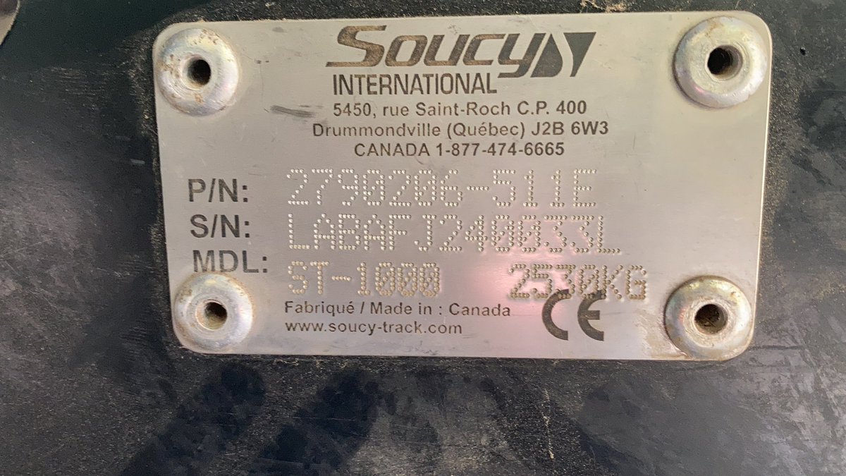 Andrewlee1814's tweet image. FOR SALE  Soucy ST-1000 Tracks  fit JD-S series combines 2018 used for 1500 Ac soybean always shedded tracks are 90% or better. $62,000 obo. Call Andrew 620-218-2500