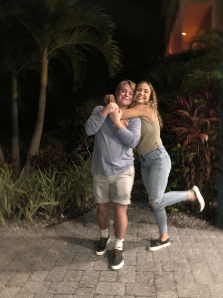 tyler_deboe's tweet photo. Happy birthday babe. I love you and miss you have a good day:))❤️ @AKujawski_ https://t.co/k0y7vCmrl5