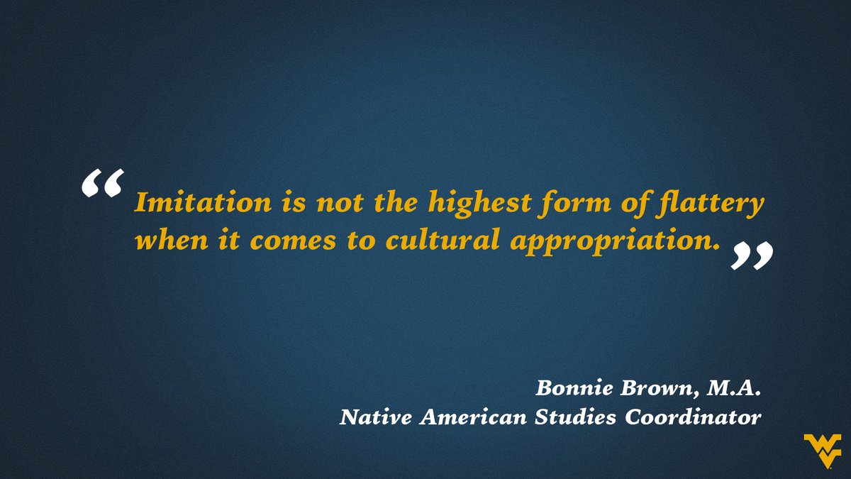 There is a significant difference between cultural appreciation and cultural appropriation.

This Halloween, remember that culture is not a costume. Respect your fellow Mountaineers.