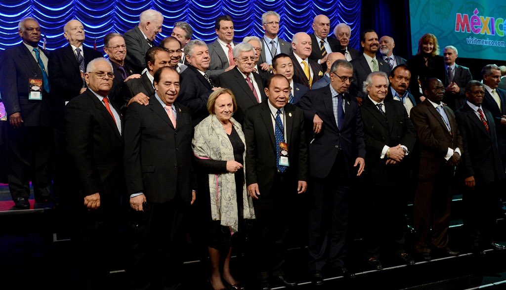 Gran foto para el recuerdo. <a href="/WBCBoxing/">World Boxing Council</a> familia.