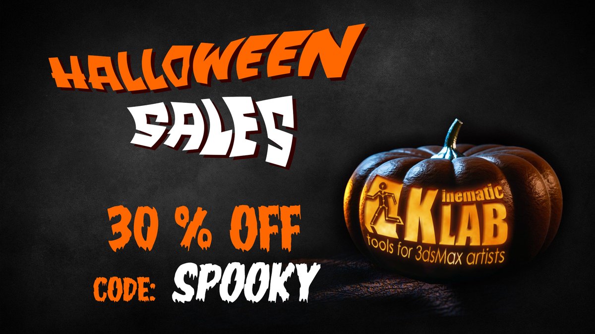 clovis gay (@cgkinematiclab) on Twitter photo On KinematicLAB.com, it's both tricks and treats for Halloween!
Get 30% off on all the shop with the code: SPOOKY
hocuspocus-studio.fr/tools/
<a href="/HocusPocus_Lyon/">Hocus Pocus Studio</a> <a href="/Adsk3dsMax/">Autodesk 3ds Max</a> #maxscript #plugin #3dsmax #animation On KinematicLAB.com, it's both tricks and treats for Halloween!
Get 30% off on all the shop with the code: SPOOKY
hocuspocus-studio.fr/tools/
<a href="/HocusPocus_Lyon/">Hocus Pocus Studio</a> <a href="/Adsk3dsMax/">Autodesk 3ds Max</a> #maxscript #plugin #3dsmax #animation