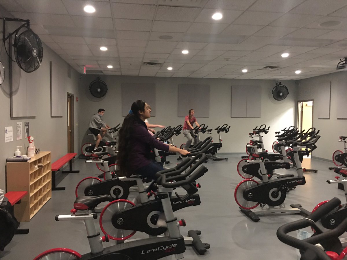 Yoga, spinning, Pilates oh my! Thank you CCS Wellness Center for the classes! #lovePE