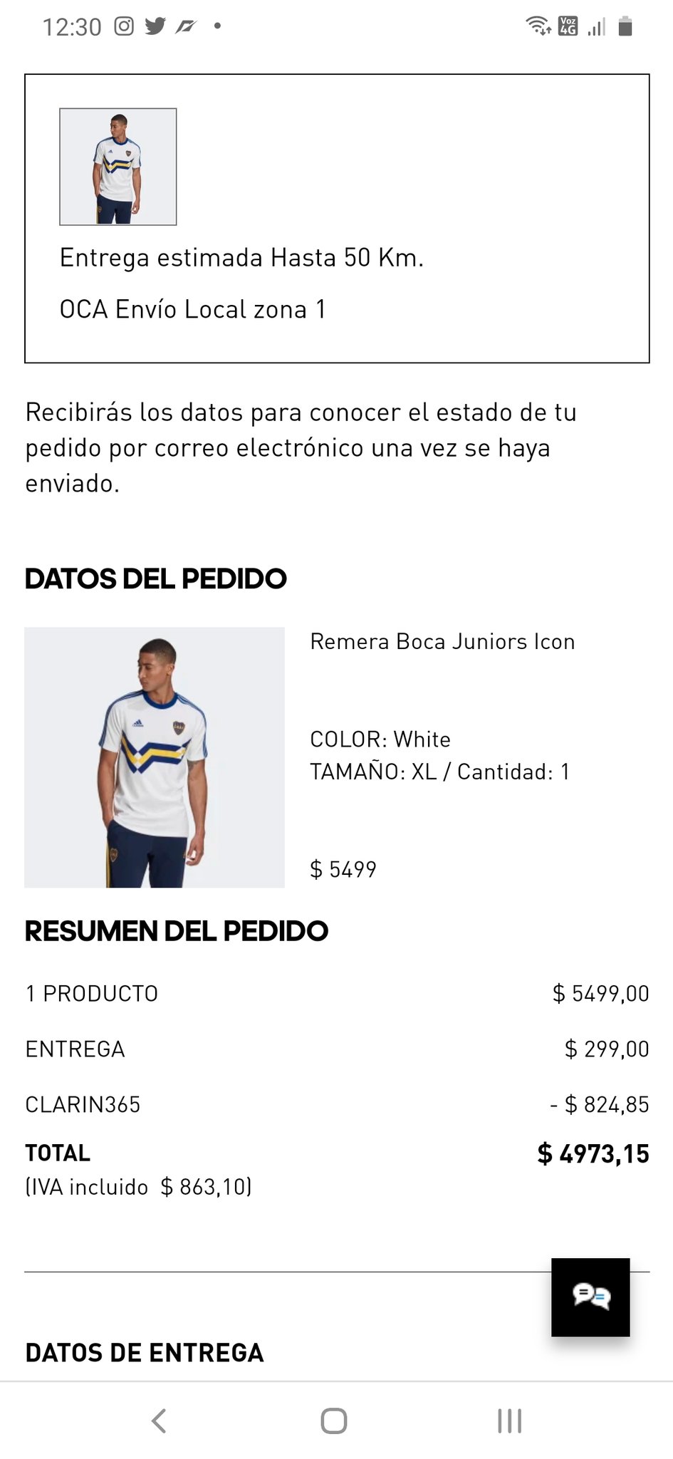 توییتر \ Marto_CABJ در «Nueva REMERA GL7534 BOCA JUNIORS ICON 2020 $5499 TODA LA 2020 🇸🇪https://t.co/0JVfG7j28b🇸🇪 #MartoIndumentaria #Boca #Adidas #BocaIndumentaria https://t.co/YwNK721jXe»