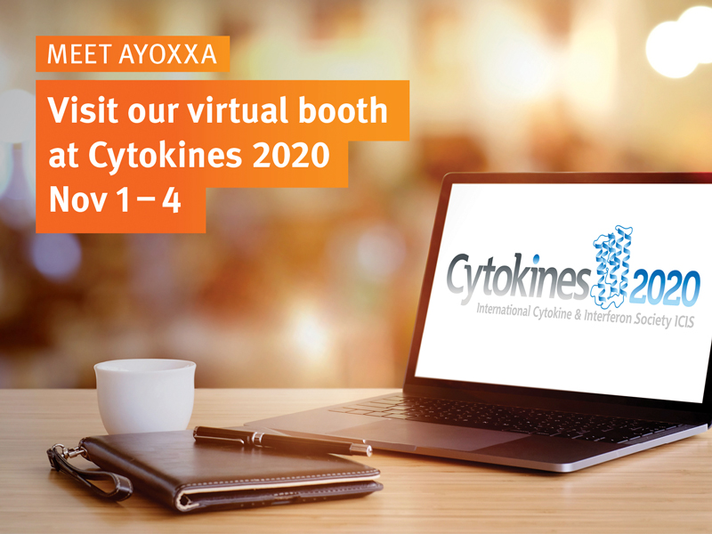 AYOXXA Biosystems (@ayoxxa) on Twitter photo JOIN AYOXXA @ virtual #cytokines2020 !
If you aim to understand the complex actions of #cytokines and want to reliably quantify multiple #biomarkers in clinically relevant samples as small as 3 µL, then stop by our virtual booth. #ICIS, <a href="/CytokineSociety/">ICIS 🦋 @cytokinesociety.bsky.social</a>, #COVID19 #cytokinestorm JOIN AYOXXA @ virtual #cytokines2020 !
If you aim to understand the complex actions of #cytokines and want to reliably quantify multiple #biomarkers in clinically relevant samples as small as 3 µL, then stop by our virtual booth. #ICIS, <a href="/CytokineSociety/">ICIS 🦋 @cytokinesociety.bsky.social</a>, #COVID19 #cytokinestorm
