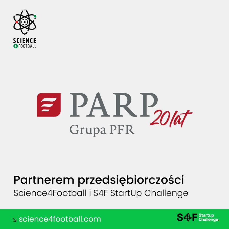 LegiaWarszawa's tweet photo. Polska Agencja Rozwoju Przedsiębiorczości @parpgovpl wspiera polską gospodarkę przez innowacje i odkrywanie nowych kierunków rozwoju. W tym roku już po raz drugi jest z @SCI4FOOTBALL #S4F i #S4FStartUpChallenge, do którego nabór trwa do 3 listopada! Warto! Nagrody czekają 😉