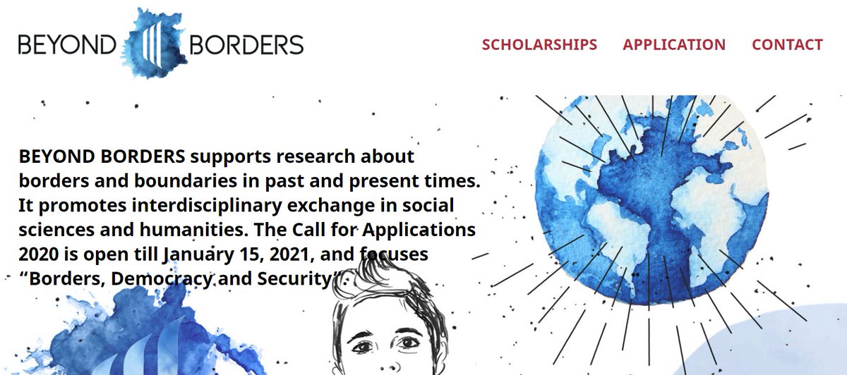 MigKnow's tweet photo. CfApplicants: three Ph.D. scholarships "Borders, Democracy and Security"@ZEITstiftung @ZSwissenschaft, deadline January 15 - https://t.co/xuc9Iwhj7s #borders #borderlandstudies #migration #migknow (sst) https://t.co/IVnFoSh1IV