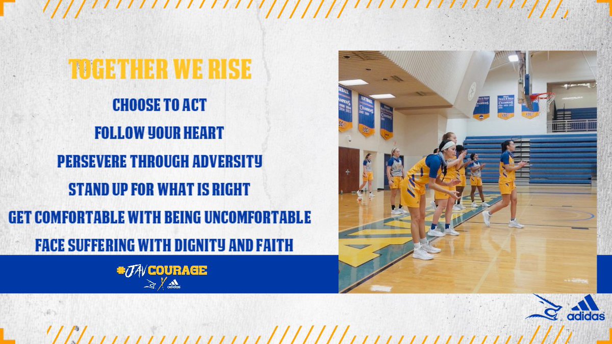 𝐓𝐨𝐠𝐞𝐭𝐡𝐞𝐫 𝐖𝐞 𝐑𝐢𝐬𝐞: 🐗💙

Another one of our core words this year is 𝐂𝐮𝐥𝐭𝐮𝐫𝐞: 
𝐶𝑜𝑚𝑚𝑢𝑛𝑖𝑐𝑎𝑡𝑒𝑑 𝑓𝑟𝑜𝑚 𝑡ℎ𝑒 𝑡𝑜𝑝 𝑑𝑜𝑤𝑛. 𝐵𝑢𝑡 𝑏𝑢𝑖𝑙𝑡 𝑓𝑟𝑜𝑚 𝑡ℎ𝑒 𝑏𝑜𝑡𝑡𝑜𝑚 𝑢𝑝. 

#NCAAInclusion | #javCOURAGE

What 𝐂𝐨𝐮𝐫𝐚𝐠𝐞 looks like. ⬇️🔖