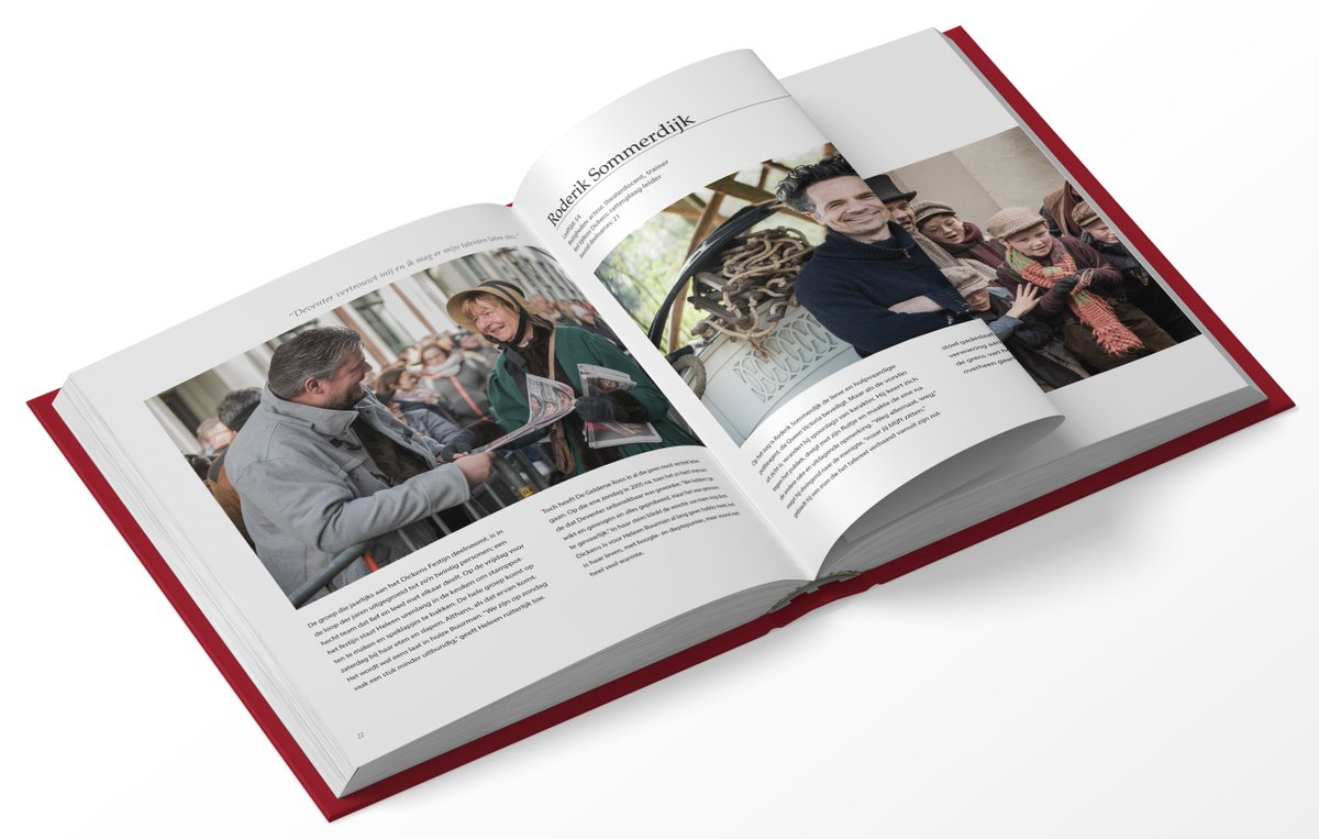 26 november verschijnt het boek ‘Deventer ademt Dickens’: een bijzonder jubileumboek op initiatief van Steffie Schoemans met 50 persoonlijke en openhartige verhalen en foto’s van personen die betrokken zijn bij het Dickens Festijn. Meer info: dickensfestijn.nl