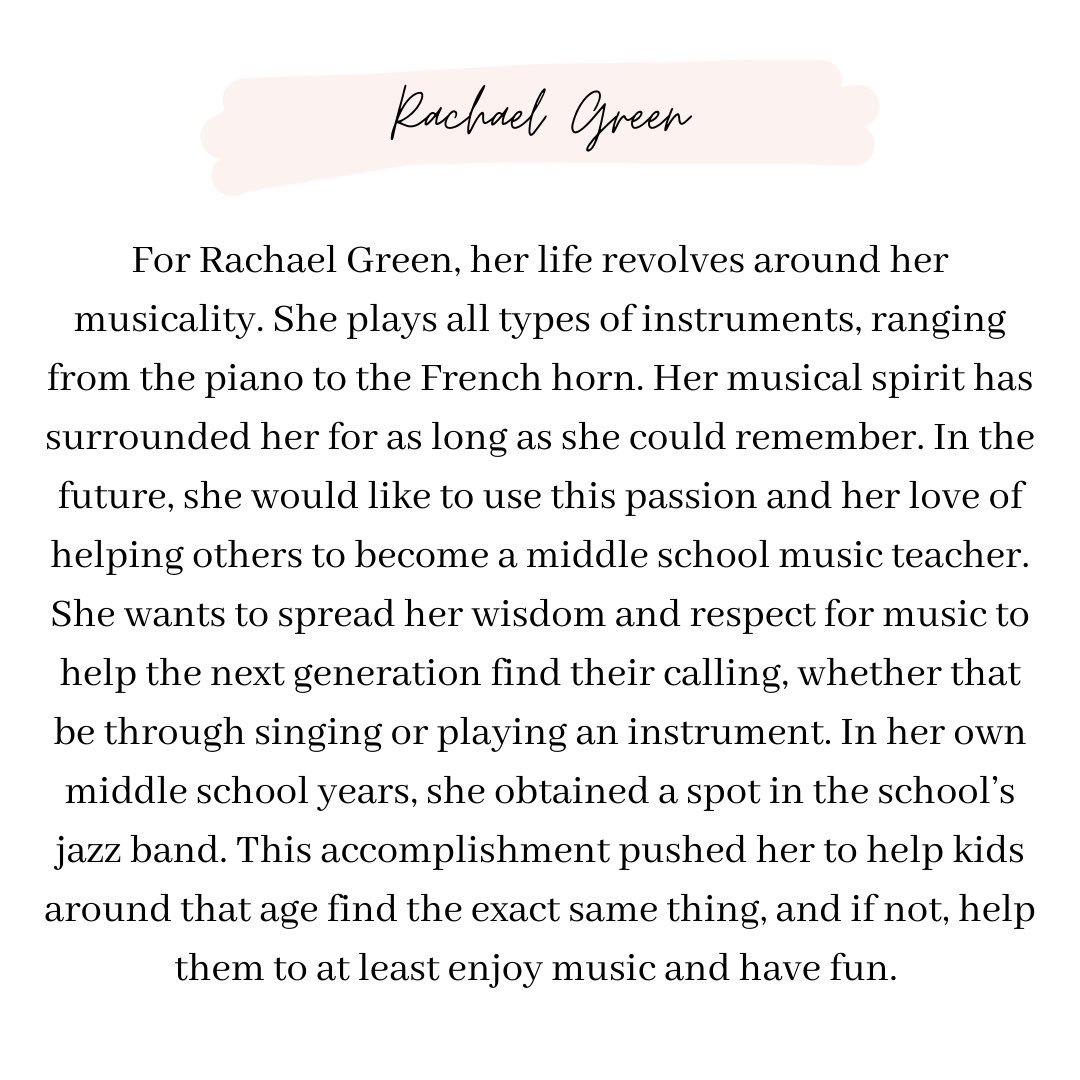 LibertyHumans's tweet photo. Rachael Green, Freshman! https://t.co/b8UDtWNakh