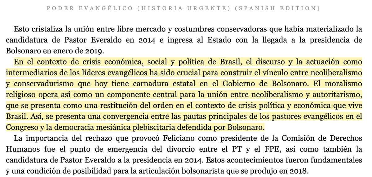 JavierFFerrero's tweet photo. Recomiendo "Poder evangélico", el último libro de Ariel Goldstein @AGoldok, doctor en Ciencias Sociales, para comprender la importancia de la religión en los gobiernos de Latinoamérica.
Ultracatólicos consolidados en el poder como una nueva fuerza política y social. https://t.co/TBl8JzGoLM