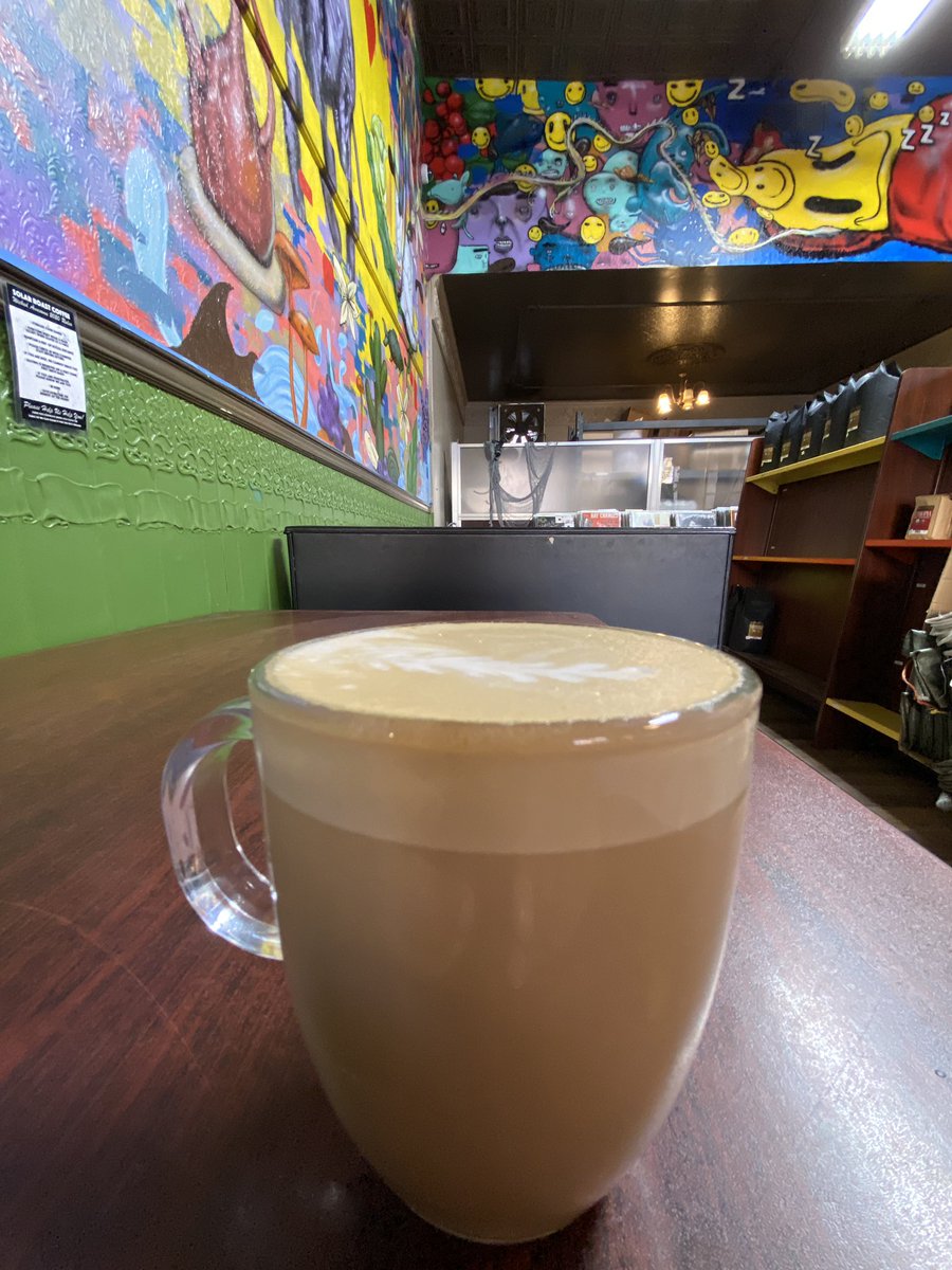 SolarRoast's tweet photo. Our Green Chile White Mocha 😱😱😱 A little sweet, a little heat and totally delicious ☕️❤️ https://t.co/zMPX3FWM1y