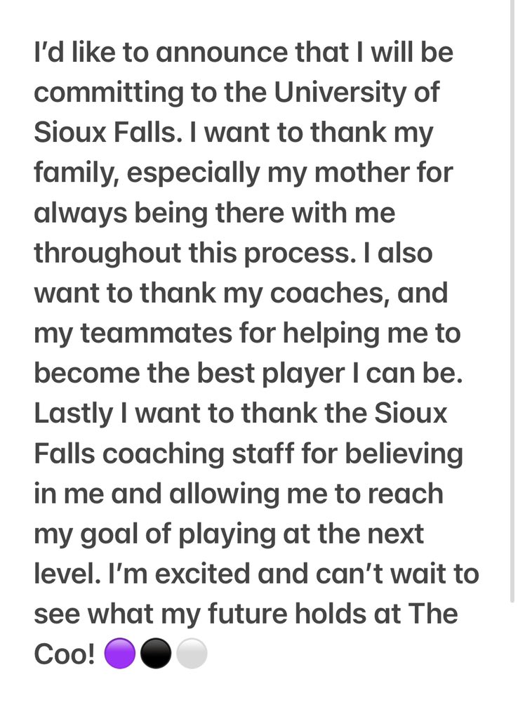 cain_mcwilliams's tweet photo. 100% Committed 🟣⚪️⚫️ @CooCoachA @CoachBLarsen @CoachChapin @CoachMaxwe11 @CoachHaydenMace @CoachVonnahme https://t.co/30qjkhwGC7