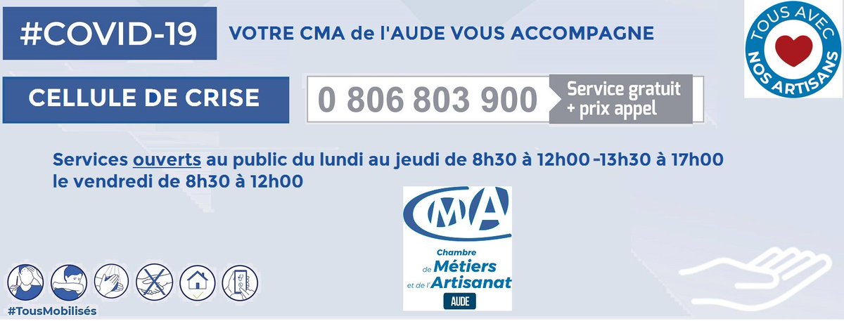 chambre.metiers.aude (@cma_aude) on Twitter photo 