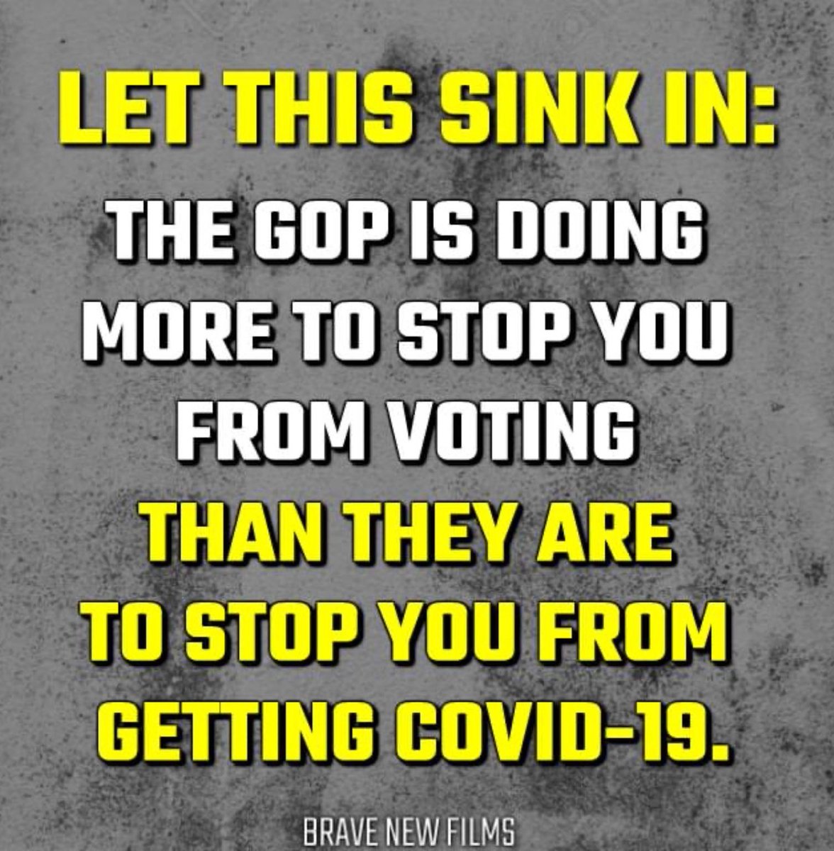 WILLDYE4U's tweet image. #Trump &amp;amp; his #RepublicanMOB
are trying to MUZZLE US!

#MailInBallotsAreBALLOTS
#VoteByMailAreVOTES

They are the VOICE
of AMERICANS!
&amp;amp;
need to be COUNTED!

#VOTE
#VoteEarly
#VoteInPerson2020
#VoteInNumbersTooBigToRig
Let's deliver #BidenHarris
an
ELECTION NIGHT VICTORY!
#VOTEBLUE