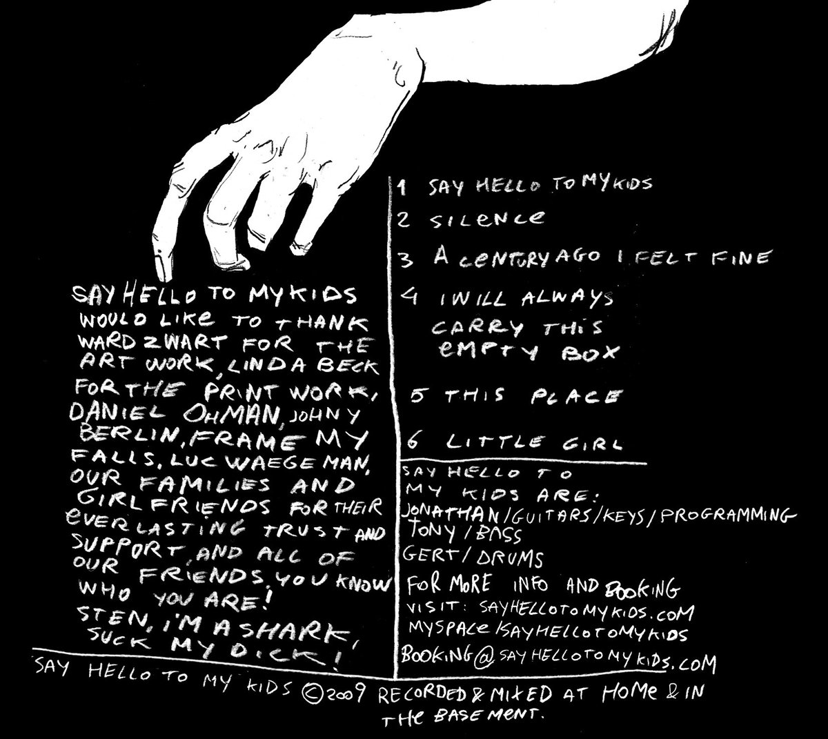 More of the Ward Zwart artwork from 2009.