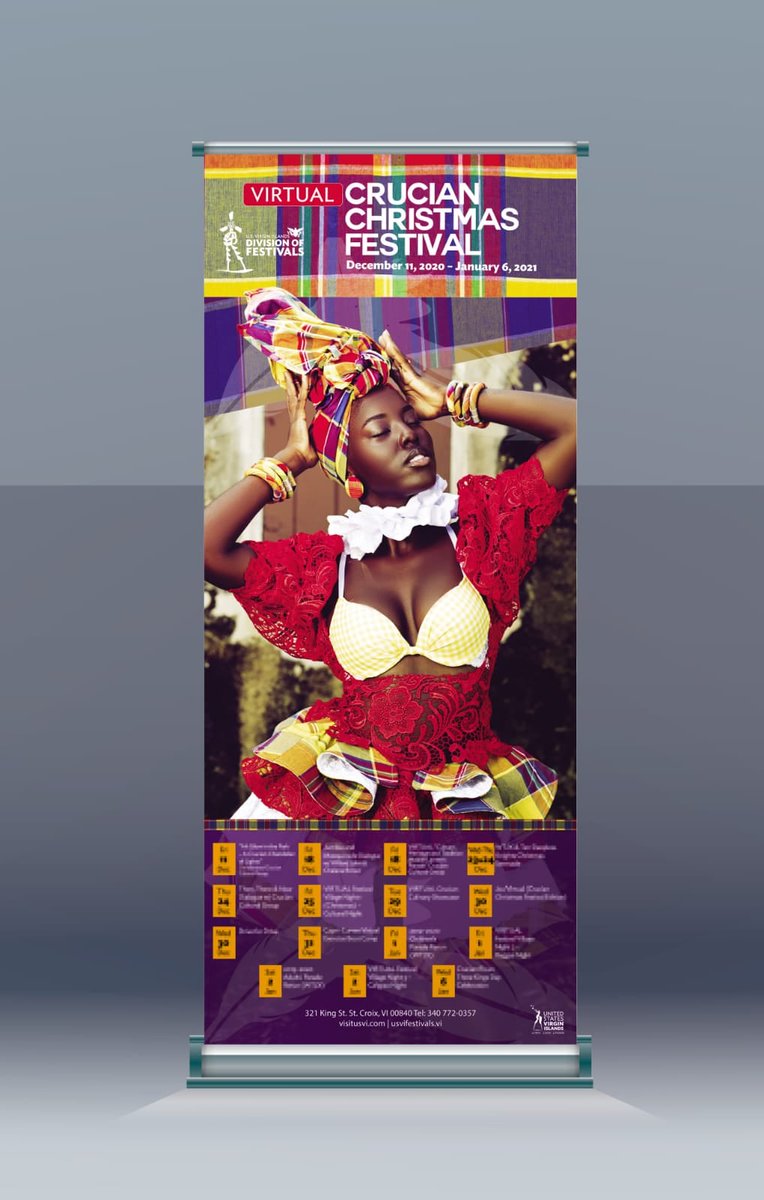 USVItourism's tweet photo. Who's ready for the Virtual Crucian Christmas Festival? Look out for USVI Festivals official release of the scheduled events in the coming days. #VisitStCroix #AVibeLikeNoOther #USVIFestivals #CrucianChristmasFestival #MadrasAndMas https://t.co/DyC7eXdtoD