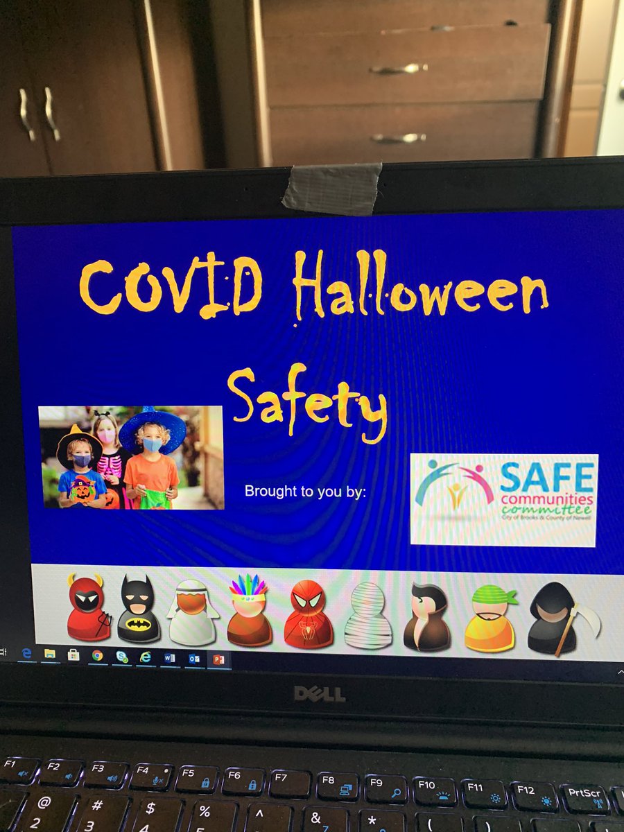 Presenting Halloween safety to Tilley school. So fun and cute. Lots of questions on who they can visit and what their costume are. Remember to wear masks and bring hand sanitizer with you 👻👻👻👻👻👻👻👻👻👻👻👻<a href="/GPSD6/">Grasslands Schools</a> <a href="/CountyofNewell/">County of Newell</a> <a href="/CityofBrooks/">City of Brooks</a> #halloweensafety
