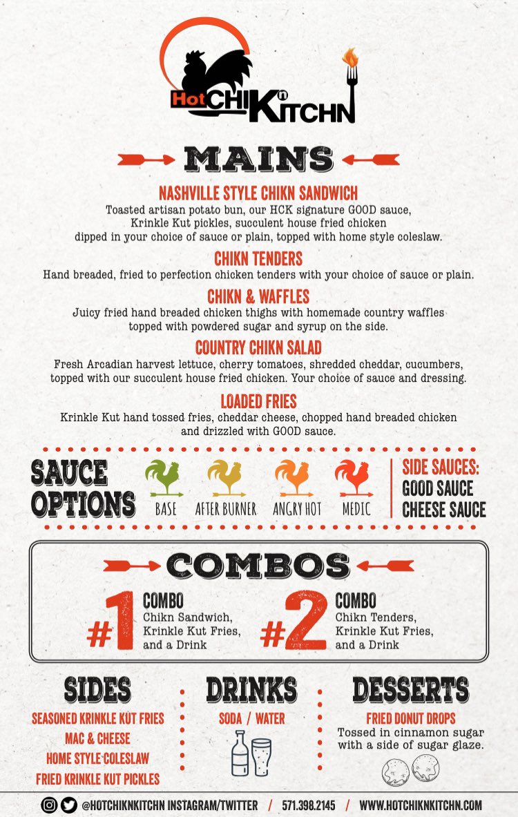 HckWay's tweet photo. Coming very soon to Woodbridge Va. @HotChiknKitchn Straight OFF the MUSCLE!!! https://t.co/Wu3vgFdlkD