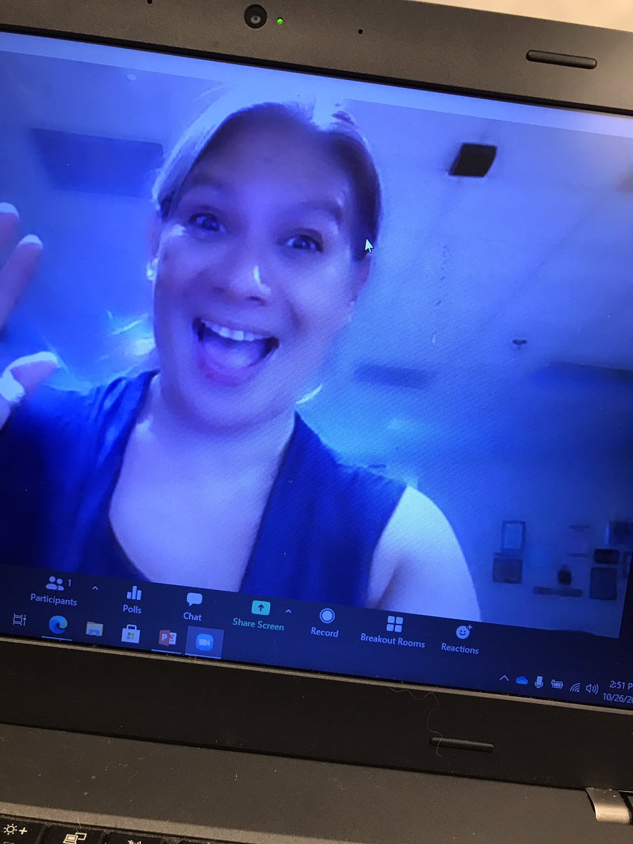 trudy757's tweet photo. Zoom a zoom zoom! I actually love my virtual classes 💕 It has been fun creating new ways for my students to show me what they know. @TMStiger1 @WJCCSchools https://t.co/h4qV2hhAKY