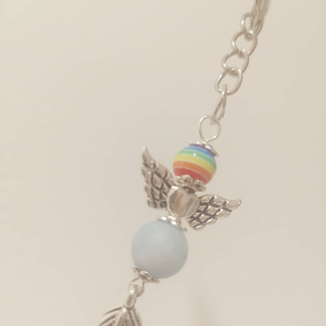 SabastianGreen's tweet photo. Hello, my Rainbow Angel keyrings are selling fast!
Only 3  left 😲, £3.50 each + FREE DELIVERY
Handmade
https://t.co/mNz2x2erKN
https://t.co/D7tk87C8n6

#sheffieldindependent #spirituality #angelkeyring #Accessories #aquamarine https://t.co/FNGjyH2Jqf