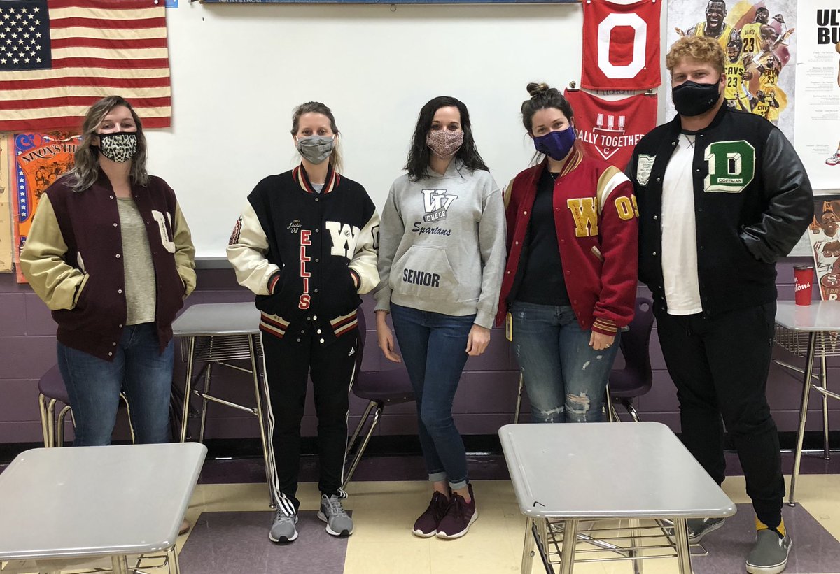 Check out the letterman jackets from your staff! How old are these guys?! #ThrowbackThursday <a href="/McBurg_HS/">〽️echanicsburg HS</a> <a href="/McBurg_MS/">Mechanicsburg MS</a> <a href="/DanielleMProhas/">McBurg Supt</a>