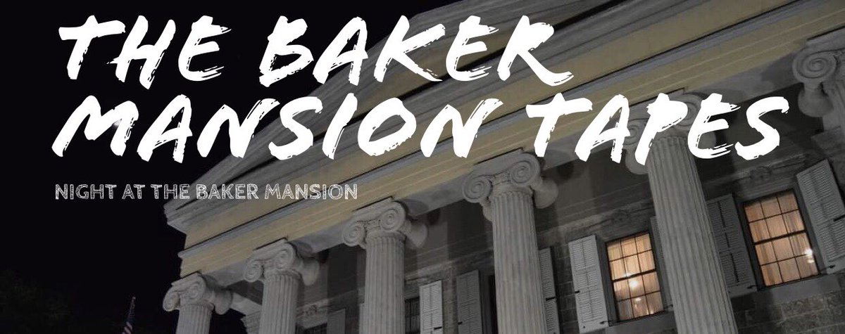 PodcastAboutEv2's tweet photo. 🧟‍♂️See what happens when your two podcast hosts spend Halloween 🎃 night in Baker Mansion @BlairHistory! We will tell ghost stories and provide a tour of the mansion with Facebook Live. Anything can happen.👻           Click here to learn more: https://t.co/nJP65ituKc https://t.co/0PyCuu9bo0