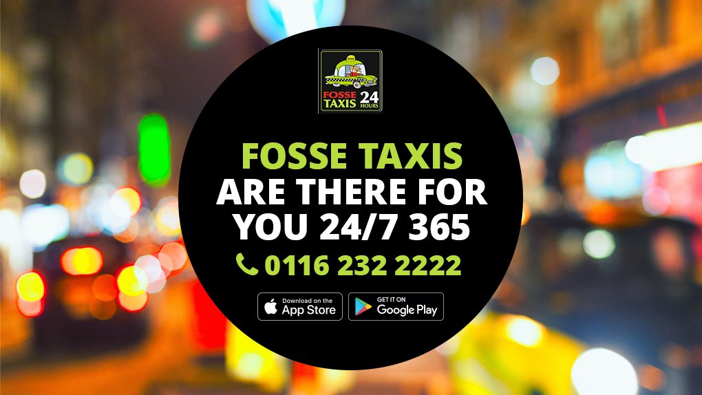 FosseTaxis's tweet image. 24/7, 365 ⏱️
Fosse Taxis operate 24 hours a day, 7 days a week to provide the safest possible mode of transportation to the people of Leicester. 📍
📞 0116 232 2222
📲 onelink.to/mg7uff
#RoundTheClockService #ThursdayThoughts #Leicester