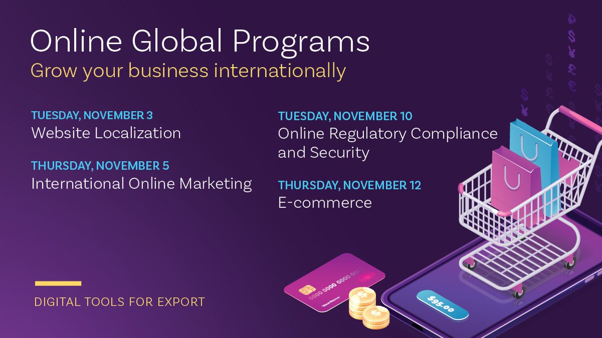 ONBCanada's tweet photo. Atlantic Can. Online Global Program is meant to help exporters make the internet work for them, globally. Join @IBT_Online's free webinar series - have int'l prospects, customers &amp; partners find you &amp; do business with you. #IBTWebinar 
https://t.co/ETCoxbOvWn https://t.co/8CJP5QQIiy