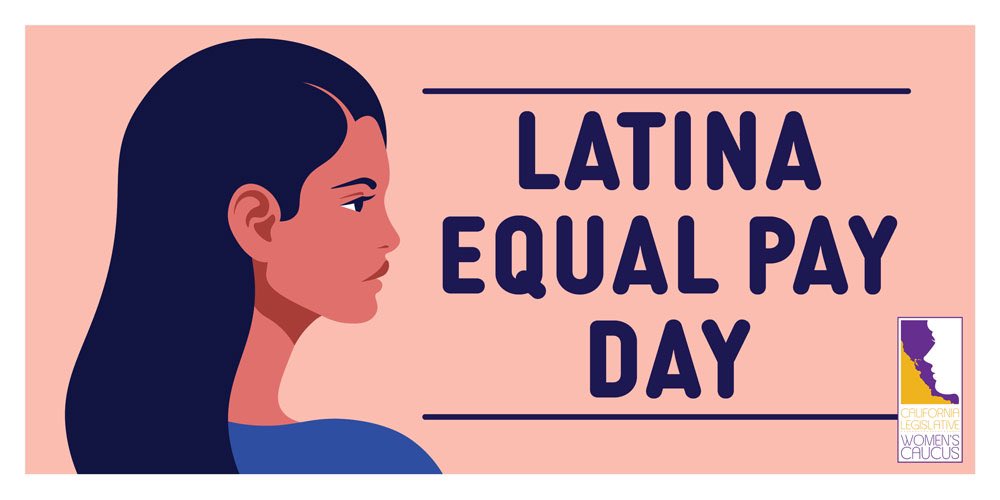 Latinas are among the most adversely impacted by the #GenderPayGap. In CA, for every dollar earned by white, non-Hispanic men, Latinas are paid just 42 cents. *Everybody* deserves equal pay for equal work. #LatinaEqualPayDay #EqualPayCA #Trabajadoras #UnseenLatinas