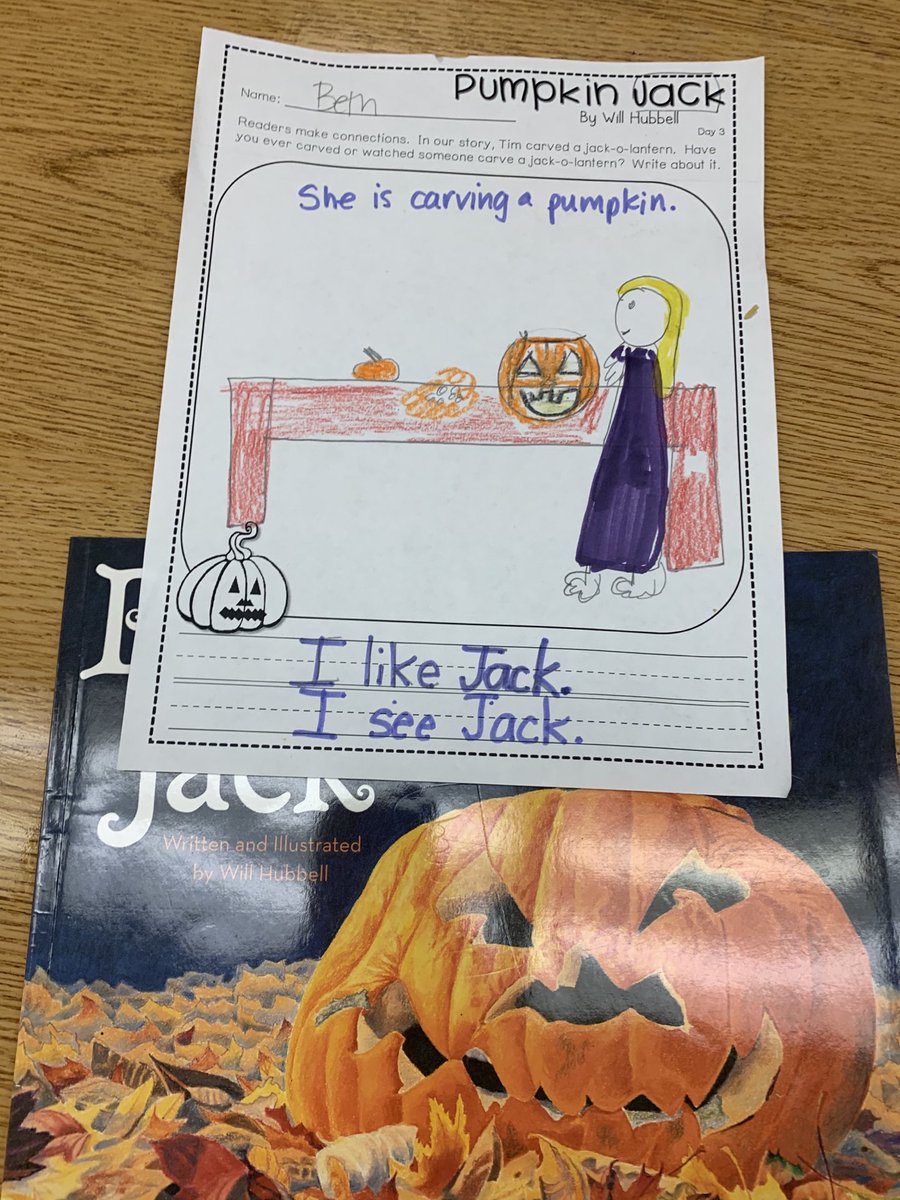 BethAlvis's tweet photo. We had a fun Time voting on our jack-o’-lantern and carving a pumpkin together to go with our story Pumpkin Jack. https://t.co/fVmVSnP9jn