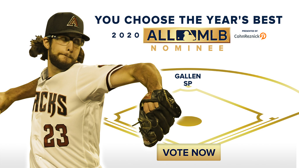Dbacks's tweet photo. With his record-breaking year, @zacgallen23 is our nominee for the 2020 All-MLB Team. 👏

You can vote him in until November 13: https://t.co/TS1EGLhZJN https://t.co/l1aClNpX3v