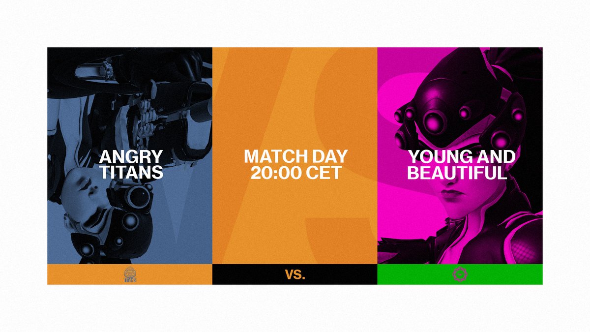 Let's close the book on their bracket.📖

Our first lower bracket match of Contenders October pits us up against an old foe in <a href="/YaB_OW/">Young and Beautiful</a> for our bracket lives, starting at 20:00 CET off stream.

#StayAngry😡