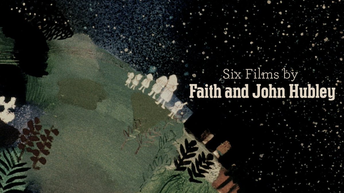 A pair of Hollywood exiles—she was a former script clerk at Columbia, he was an ex–Disney cartoonist and union activist blacklisted for refusing to name names—Faith and John Hubley left the mainstream to forge an experimental animation style all their own. https://www.criterionchannel.com/six-films-by-faith-and-john-hubley