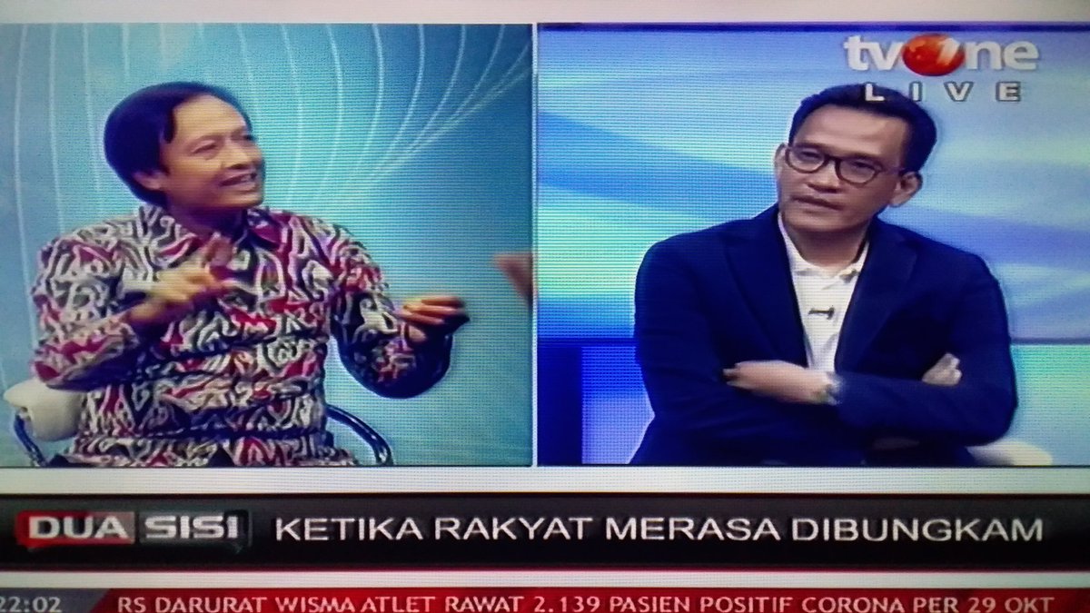 AgustinaYurisa's tweet photo. @tvOneNews Kembali kena Kick di acara Dua Sisi
Prof @henrysubiakto ini bicara HUKUM tapi baru belajar Pengantar HUKUM 😂😂 belajar lagi ya Prof @henrysubiakto https://t.co/QktCo2j54u