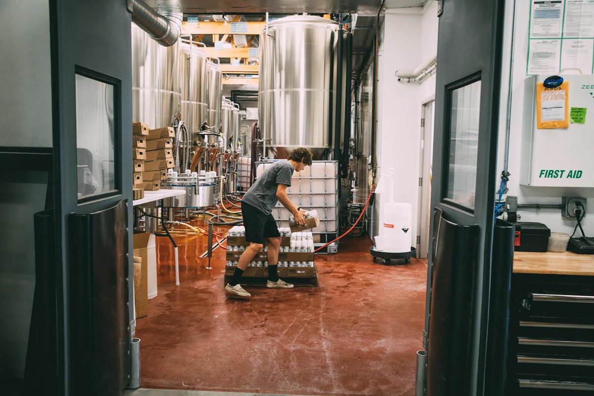 FrostBeerWorks's tweet image. The work continues and the beer flows. Really Pale Ale is back in stock at our taproom, amongst our several other reliable rhyming standbys. #lushplushshush #notsosubtle #extrahourofsleepinthemorning