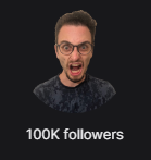 GothamChess's tweet photo. Just hit 100k on @Twitch. 

Grateful beyond words. Much love. ❤️ https://t.co/8OiH4kTxTg