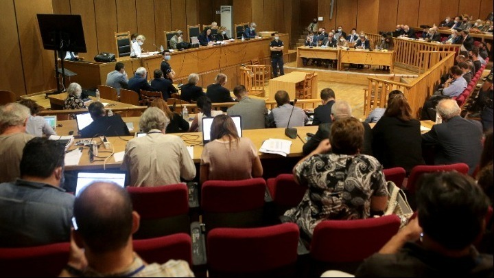 amna_newseng's tweet photo. Athens prosecutor asks for longer jail sentences for Golden Dawn leaders
https://t.co/m2EN4K2I3N
#Gdtrial #GDtrialEN #GoldenDawn https://t.co/I5sxBxL6s2