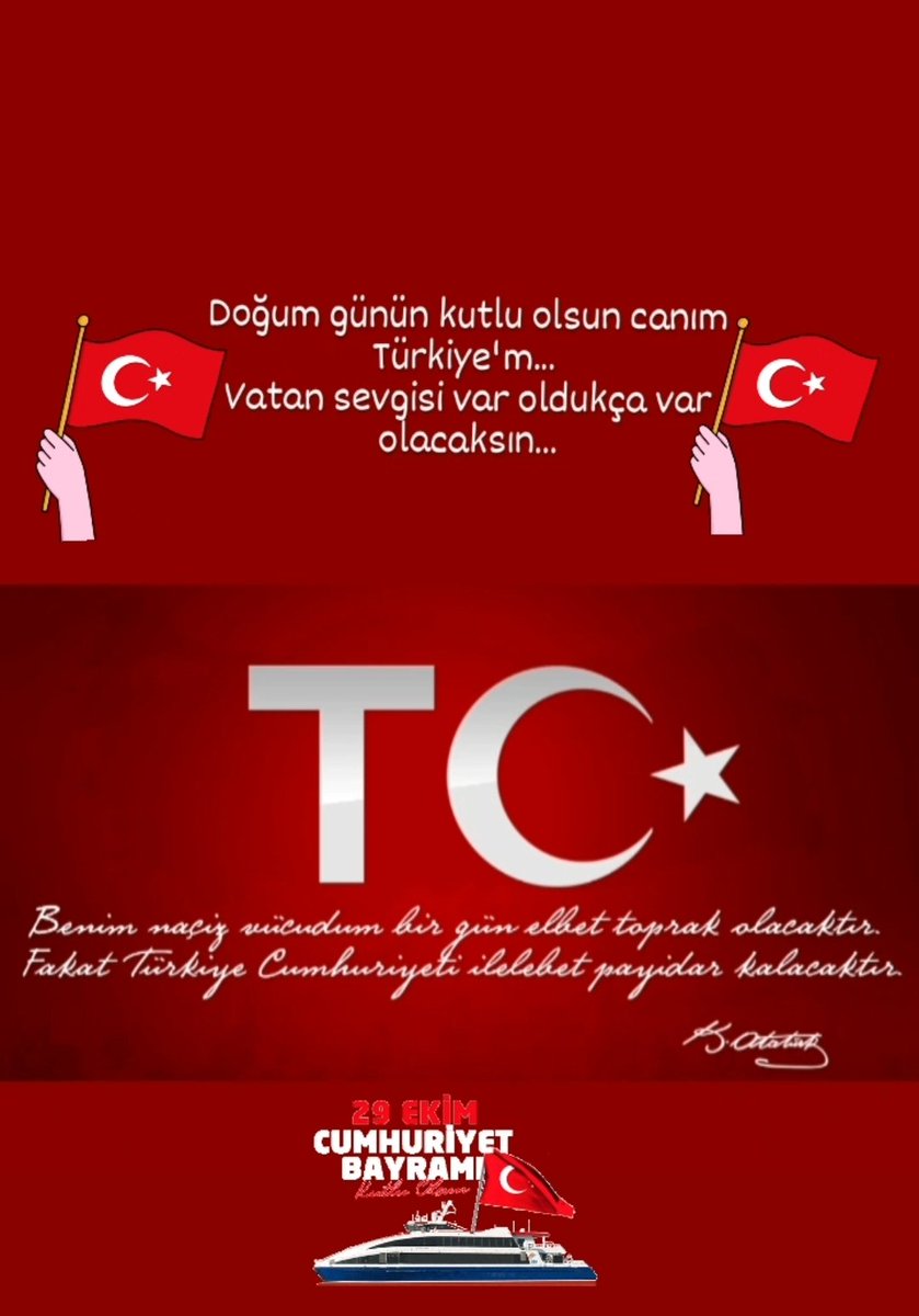 ZBetlDAltunta1's tweet photo. 97 yıl ve nicelerine🇹🇷🇹🇷 https://t.co/oILfeBONz5