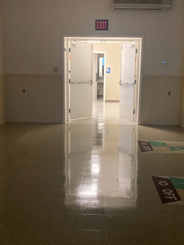 cornerscleanco's tweet photo. Check out the MASTERPIECE that Gabriel created! The floors had not had professional floor care in a long time. Now, they look amazing! Super proud, Gabriel!!!! https://t.co/oiiKODuR8Z