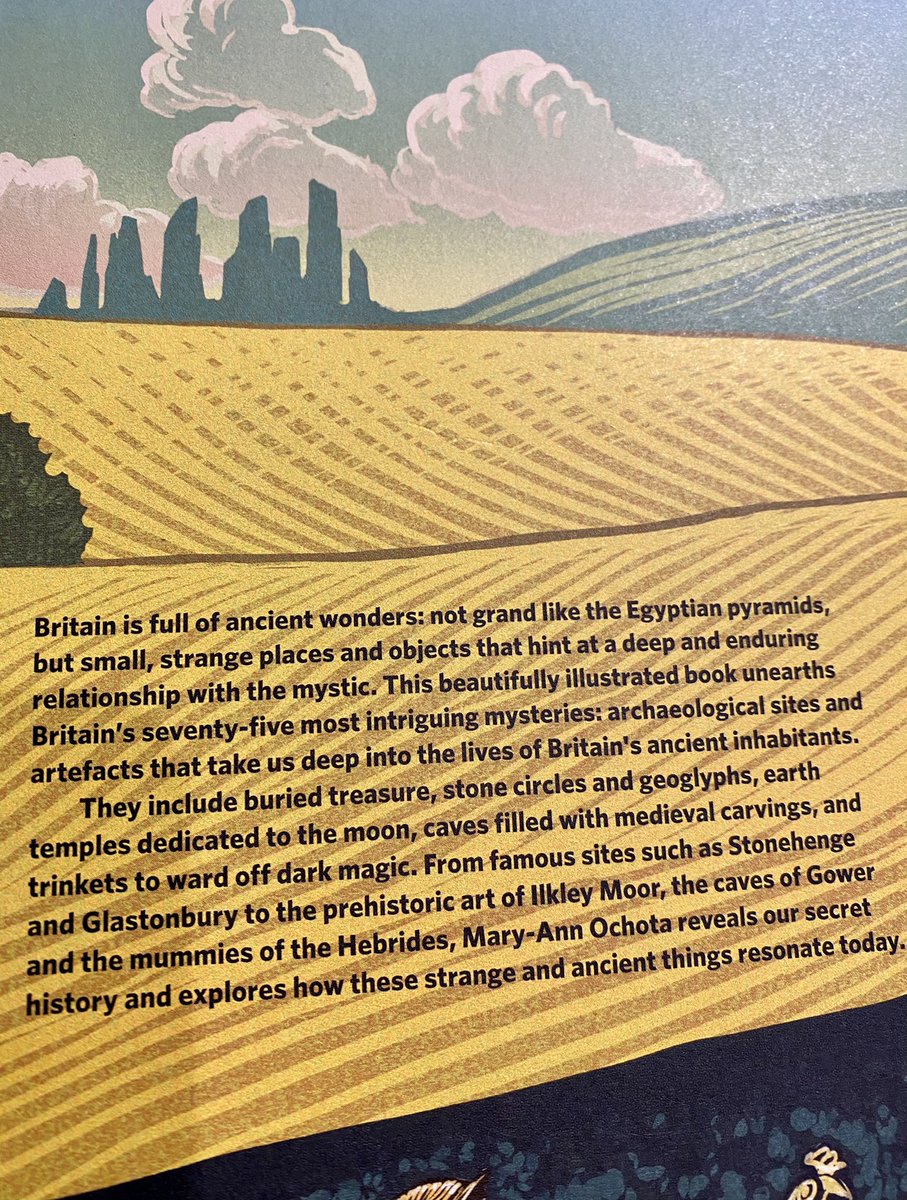 foxlanebooks's tweet photo. This is a fab book (and will be my Dad’s Christmas present)
#SecretBritain by @MaryAnnOchota is a gorgeous, fully illustrated book with info on more than 70 of Britain’s most fascinating archaeological mysteries 
https://t.co/SjThPosMPS https://t.co/7KpxT7BThp