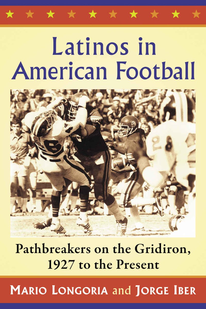NewBooksSports's tweet photo. Jorge Iber and Mario Longoria join @keithrathbone to discuss LATINOS in AMERICAN FOOTBALL (@McFarlandCoPub), their new book that recovers the history of Latino participation in American football at the high school, college and professional level. 👂👇

https://t.co/wTRYfYo5zK https://t.co/069sHr2A3i